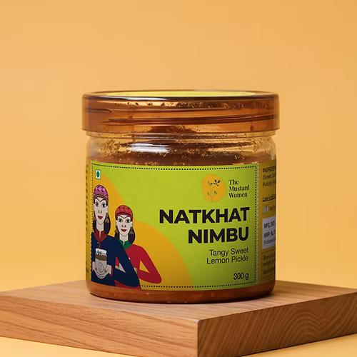Mustard Women Natkhat Nimbu Pickle